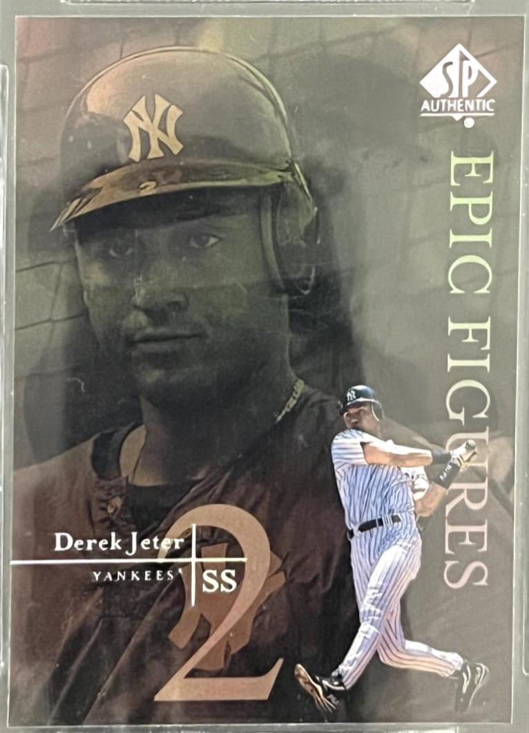 Derek Jeter #E18 Baseball Cards 1999 SP Authentic Epic Figures