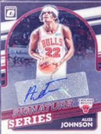 Alize Johnson #SS-AJN Basketball Cards 2021 Panini Donruss Optic Signature Series