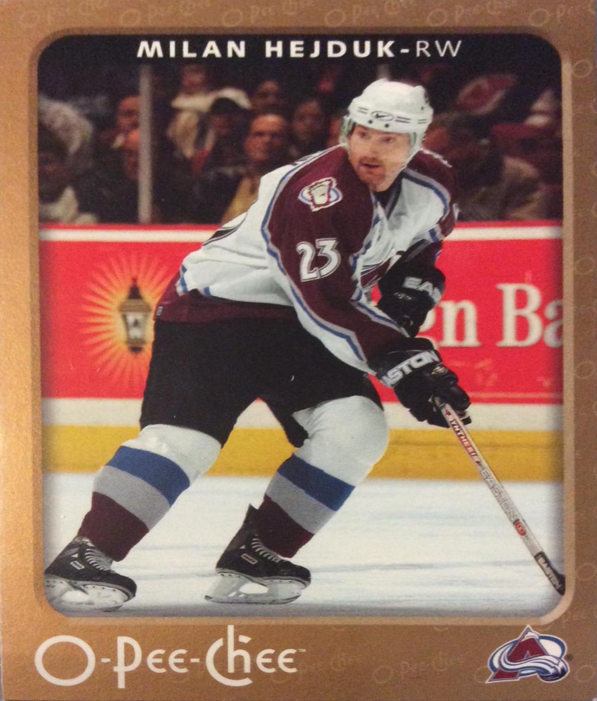 Milan Hejduk #126 Hockey Cards 2006 O Pee Chee