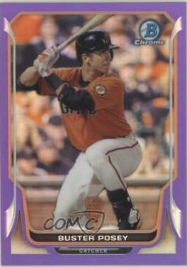 Buster Posey [Purple Refractor] #38