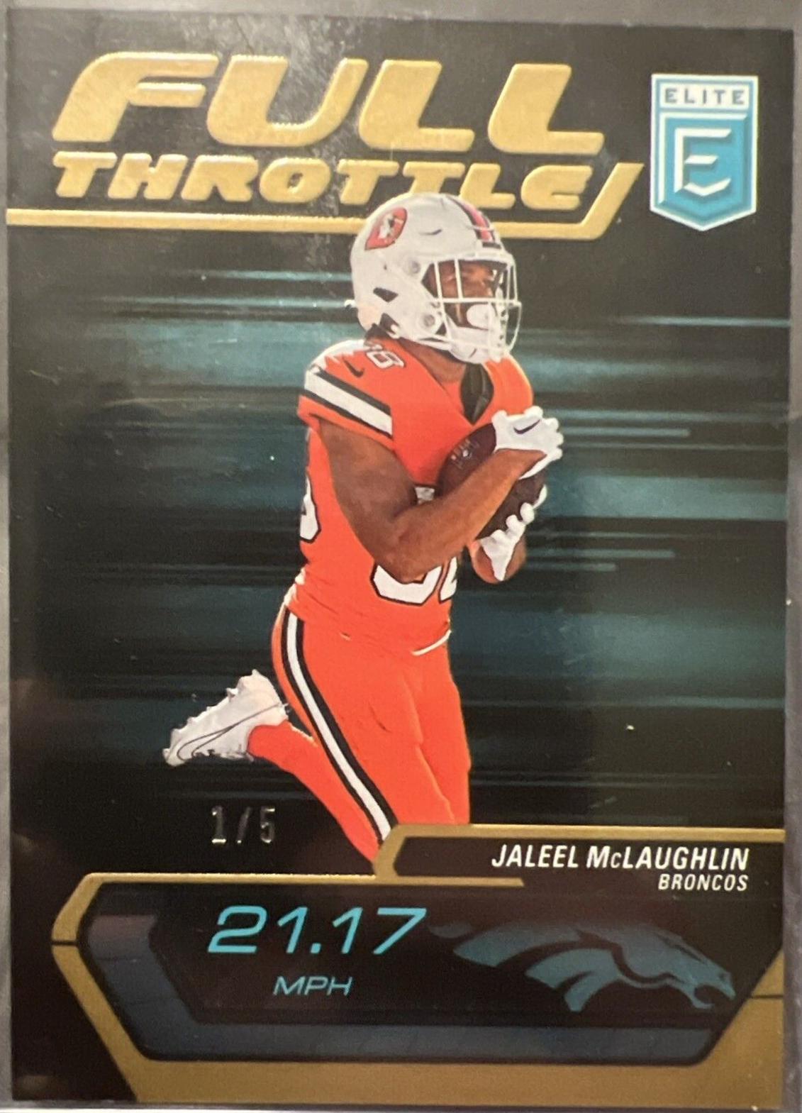 Jaleel McLaughlin [Gold] #21