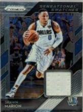 Shawn Marion #18 Basketball Cards 2018 Panini Prizm Sensational Swatches
