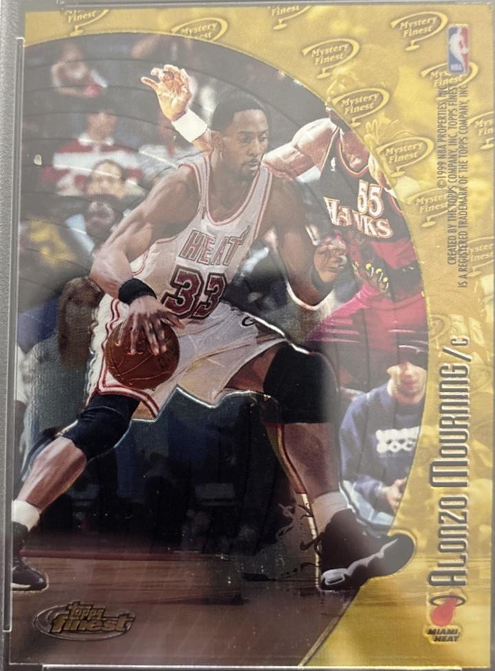 Alonzo Mourning / Scottie Pippen #M21 Basketball Cards 1998 Finest Mystery