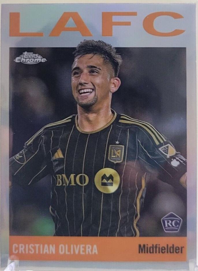 Cristian Olivera #64T-8 2024 Topps Chrome MLS 1964 Football