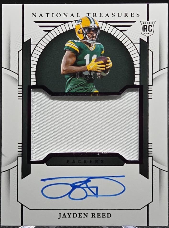Jayden Reed [Rookie Patch Autographs Purple] #172