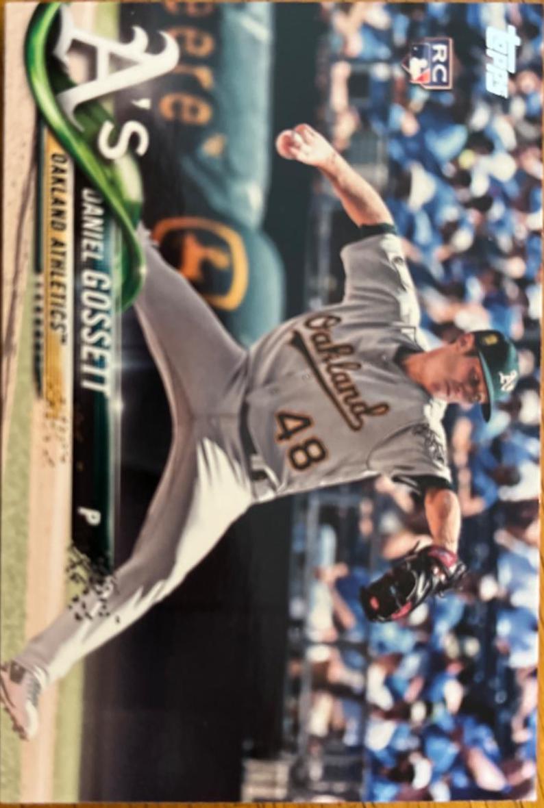 Daniel Gossett #US283 Baseball Cards 2018 Topps Update