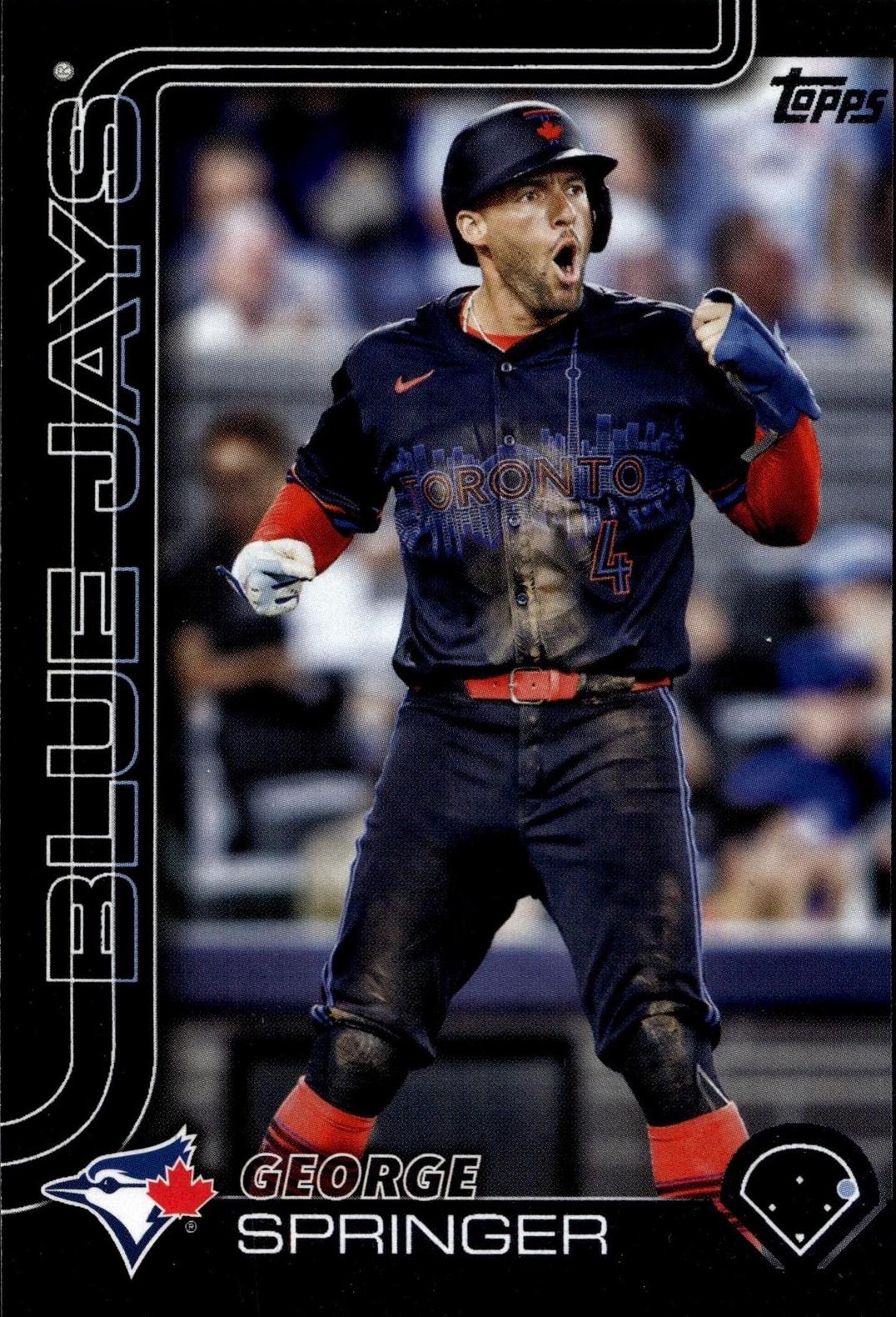George Springer [Memorial Day Camo] (2025 Topps)