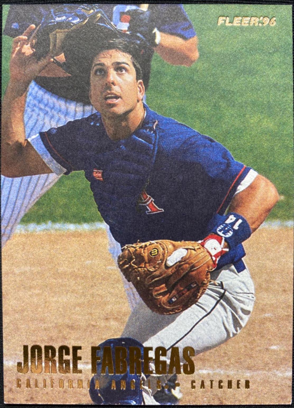 Jorge Fabregas #U20 Baseball Cards 1996 Fleer Update