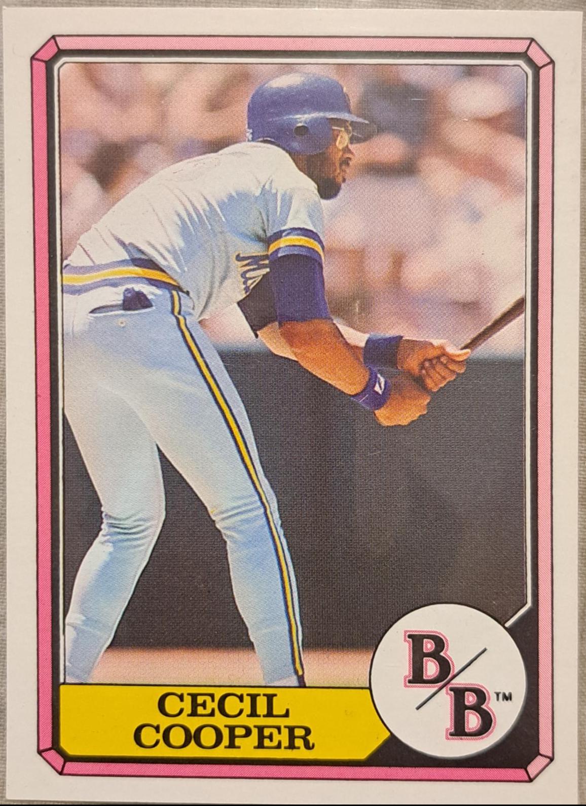 Ce il Cooper #6 Baseball Cards 1987 Boardwalk & Baseball