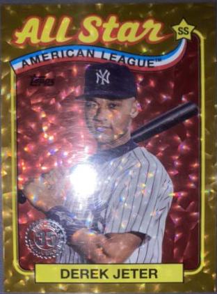 Derek Jeter [Gold Foil] #89ASB-7