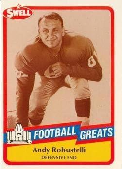 Andy Robustelli #43 Football Cards 1989 Swell Greats