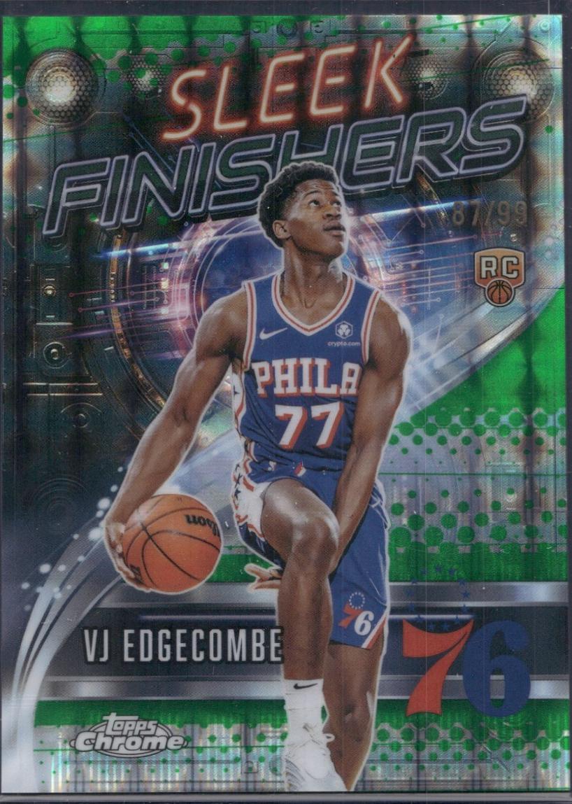 VJ Edgecombe [Refractor Green Geometric] #SF-23