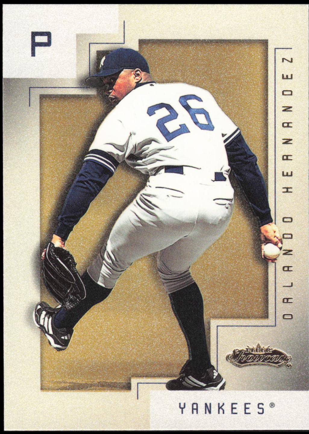 Orlando Hernandez #60 2001 Fleer Showcase Baseball