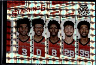 Alperen Sengun, Christian Wood, Jae'Sean Tate, Jalen Green, Kevin Porter Jr.