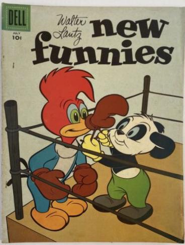 New Funnies #245 (1957) Comic Books New Funnies