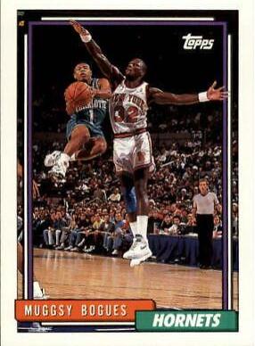 Muggsy Bogues #176 Basketball Cards 1992 Topps
