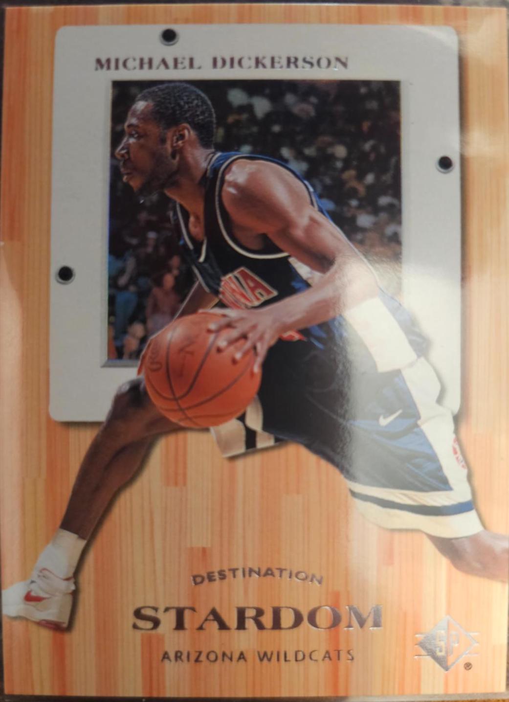 Michael Dickerson #10 Basketball Cards 1998 SP Top Prospects