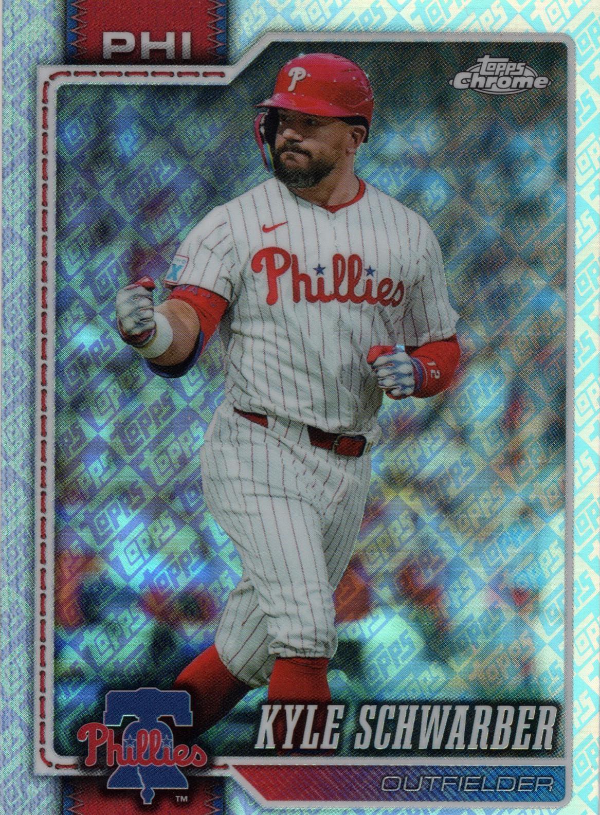 Kyle Schwarber [Topps Refractor] (2026 Topps Chrome)