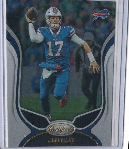 Josh Allen #4 Football Cards 2019 Panini Certified