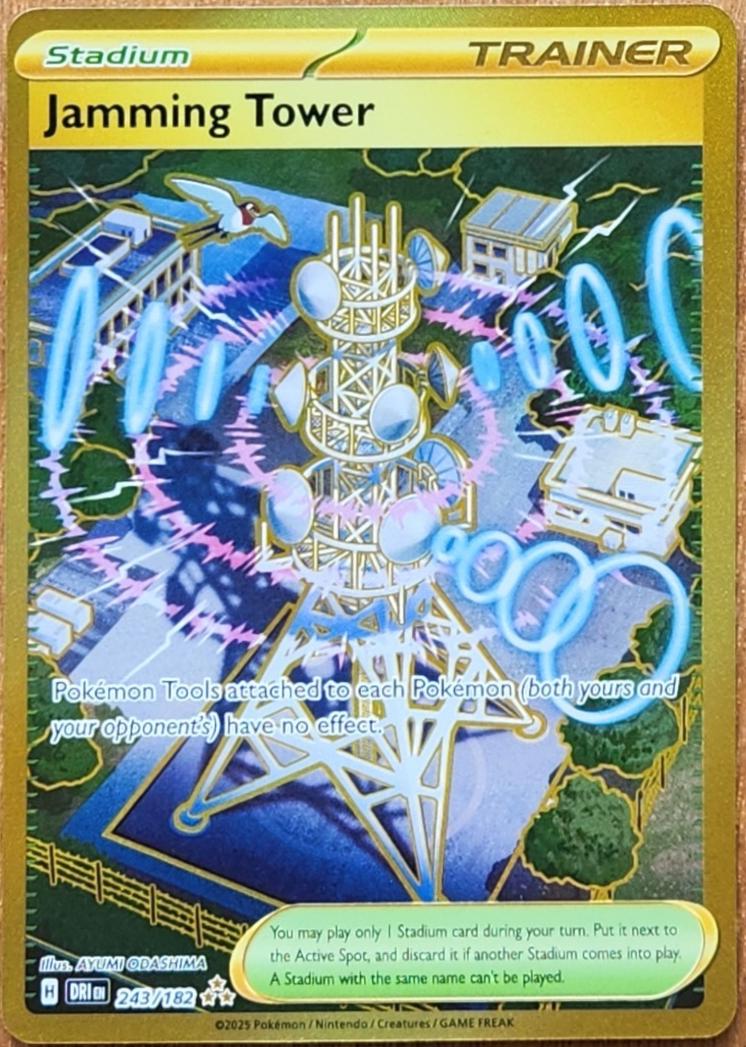 Jamming Tower #243 Pokemon Destined Rivals