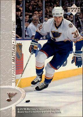 Stephane Matteau #326 Hockey Cards 1996 Upper Deck