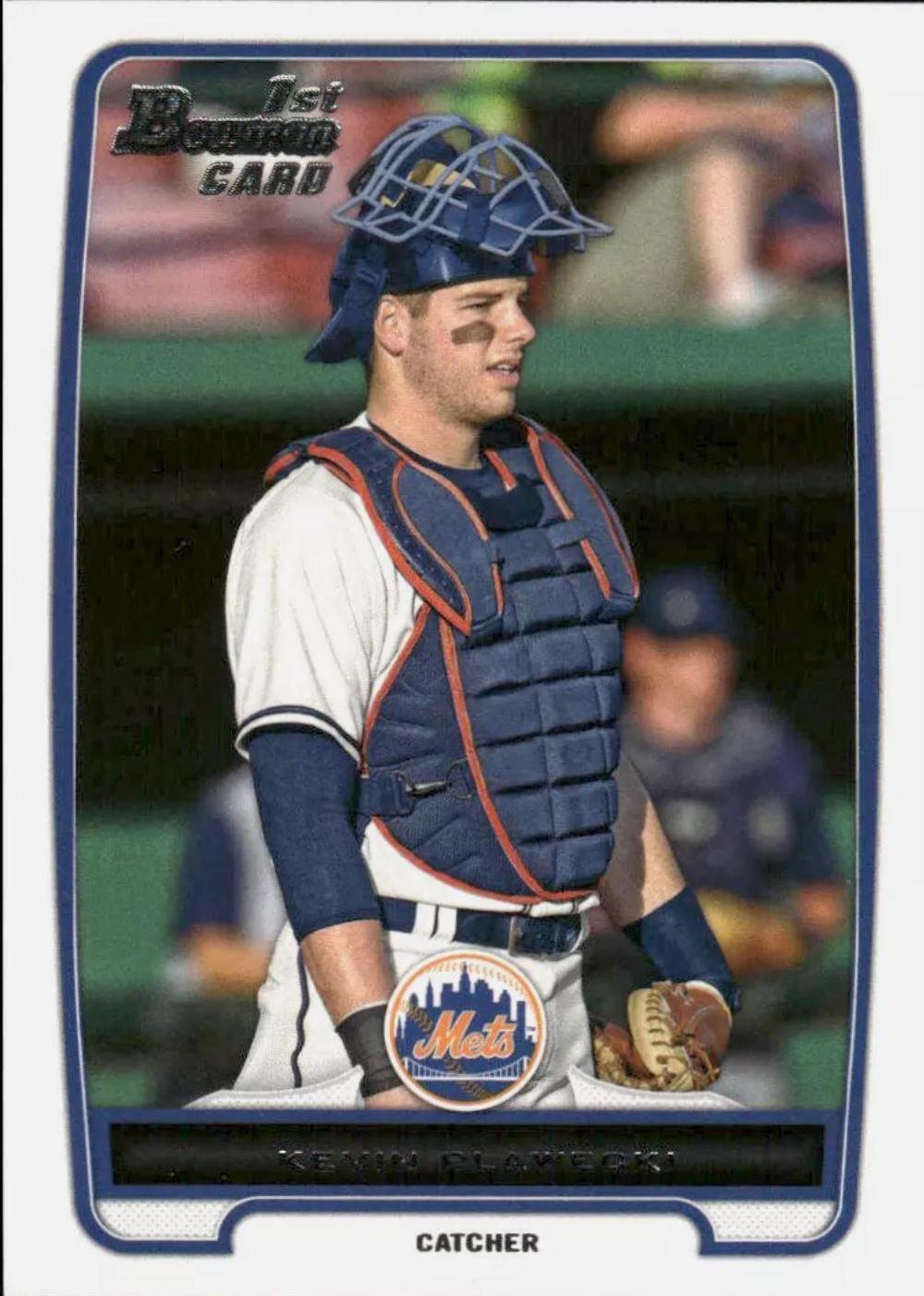 Kevin Plawecki #18 Baseball Cards 2012 Bowman Draft Picks & Prospects