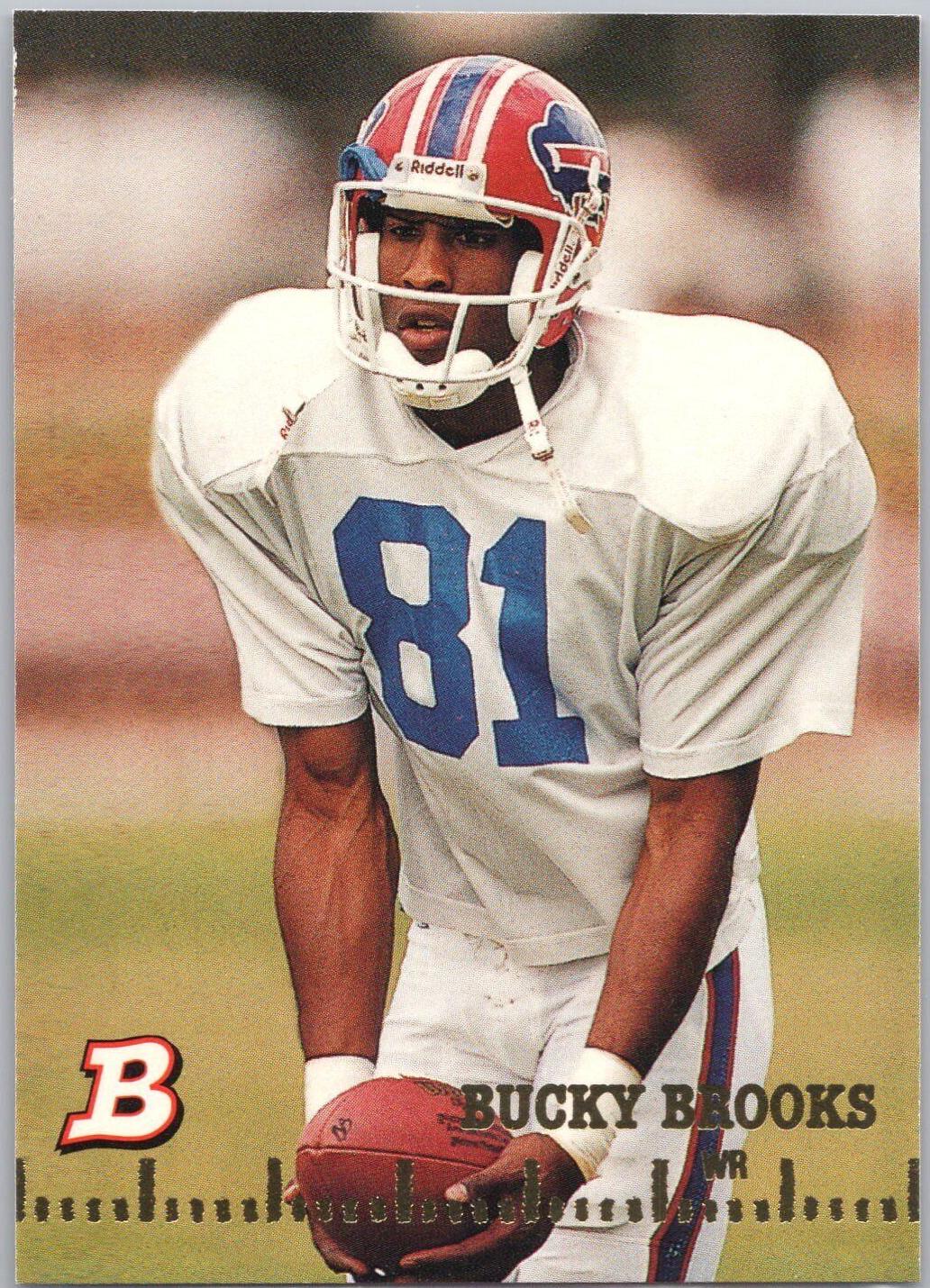 Bucky Brooks #87 Football Cards 1994 Bowman