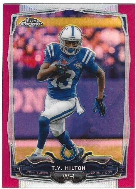 T.Y. Hilton [Pink Refractor] #36