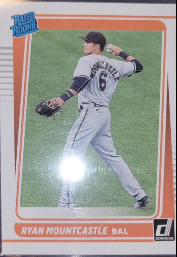 Ryan Mountcastle #59 Baseball Cards 2021 Panini Donruss
