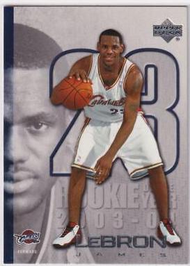 LeBron James #LJ43 Basketball Cards 2005 Upper Deck Lebron James
