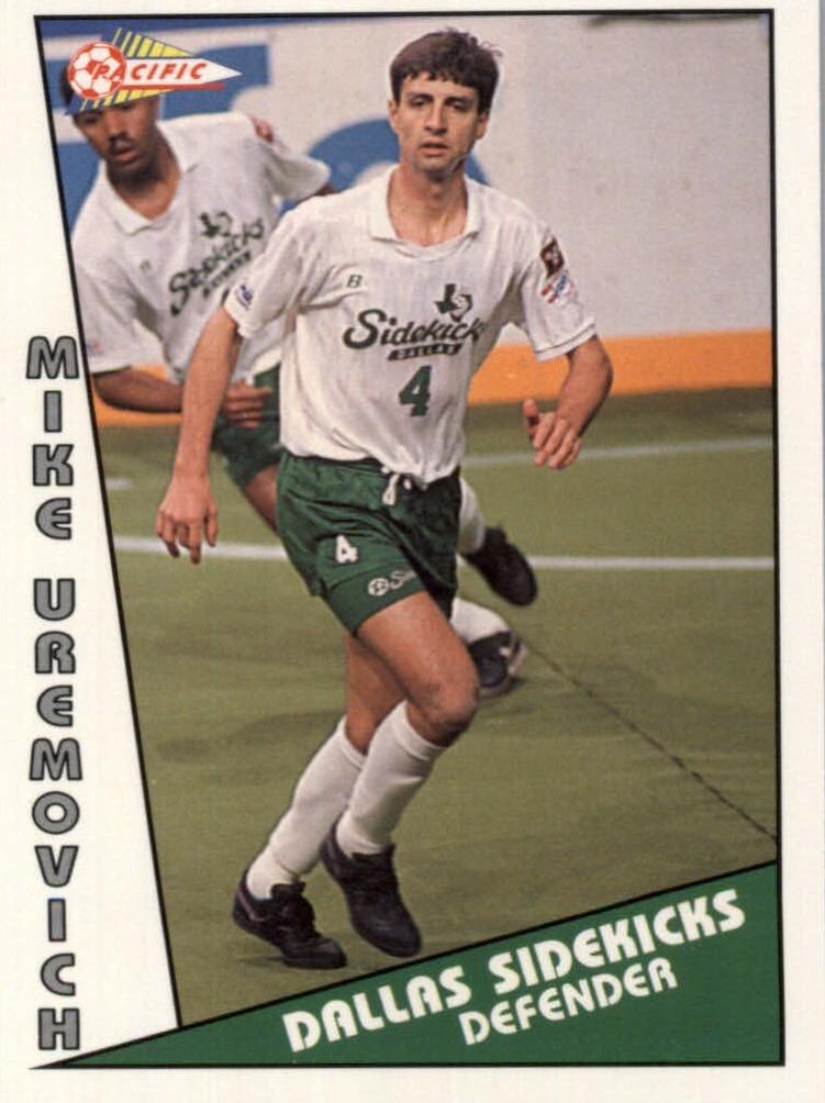 Mike Uremovich #85 1991 Pacific Msl Soccer