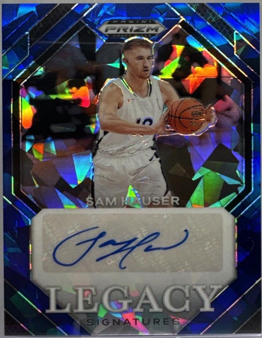Sam Hauser #LS-SAM Basketball Cards 2024 Panini Prizm Draft Picks Legacy Signature