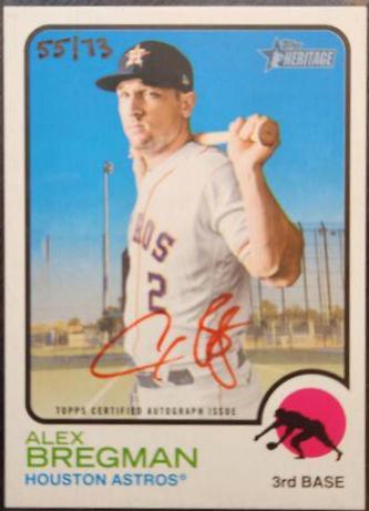 Alex Bregman [Special Edition Red Ink] #ROA-B