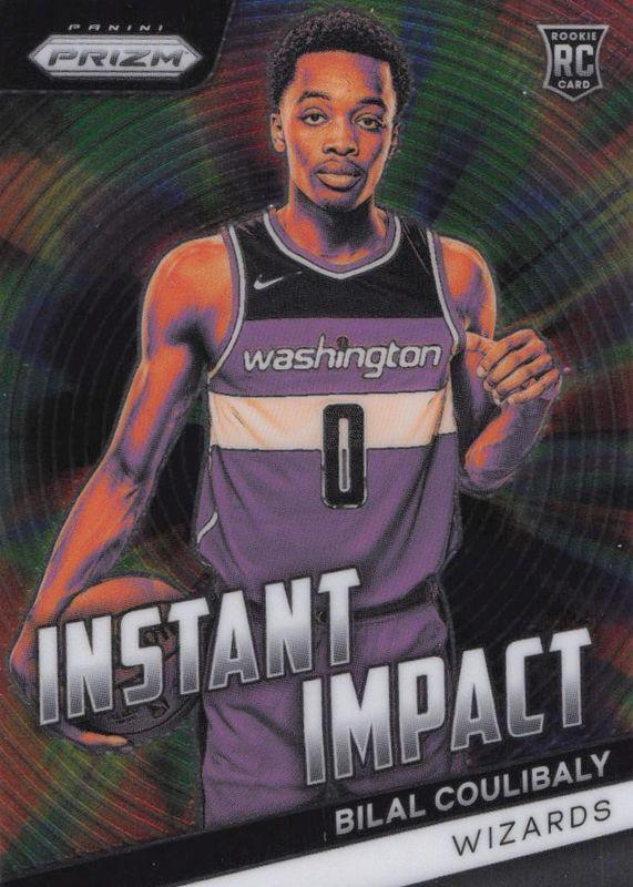 Bilal Coulibaly #19 Basketball Cards 2023 Panini Prizm Instant Impact