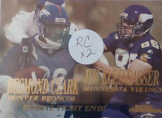 Desmond Clark, Jim Kleinsasser