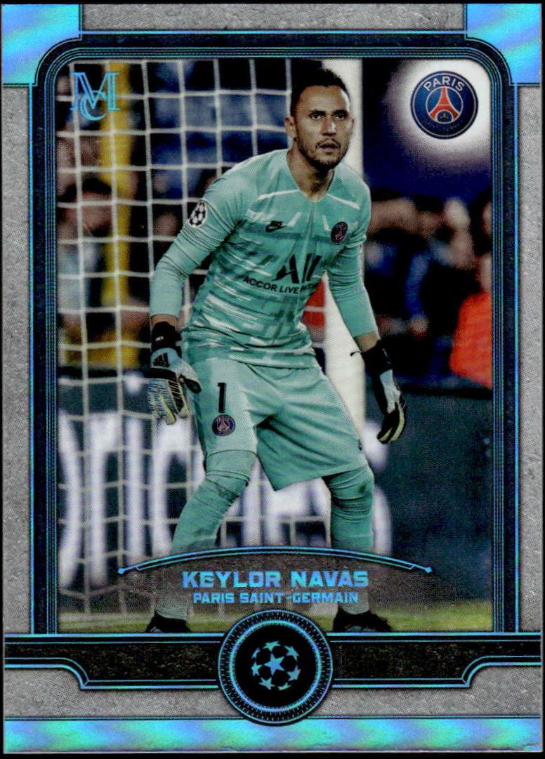 Keylor Navas #50 2019 Topps Museum Collection UEFA Champions League