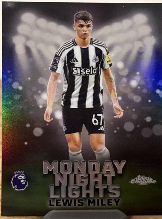 Lewis Miley #MNL-2 Prices | 2026 Topps Chrome Premier League