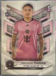 Facundo Farias #190 Soccer Cards 2024 Topps Superstars MLS