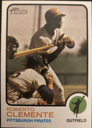 Roberto Clemente #50 Baseball Cards 2022 Topps Heritage