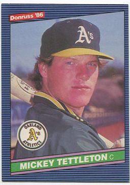 Mickey Tettleton #345 Baseball Cards 1986 Donruss