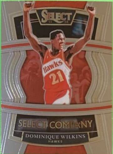 Dominique Wilkins #1 Basketball Cards 2021 Panini Select Company