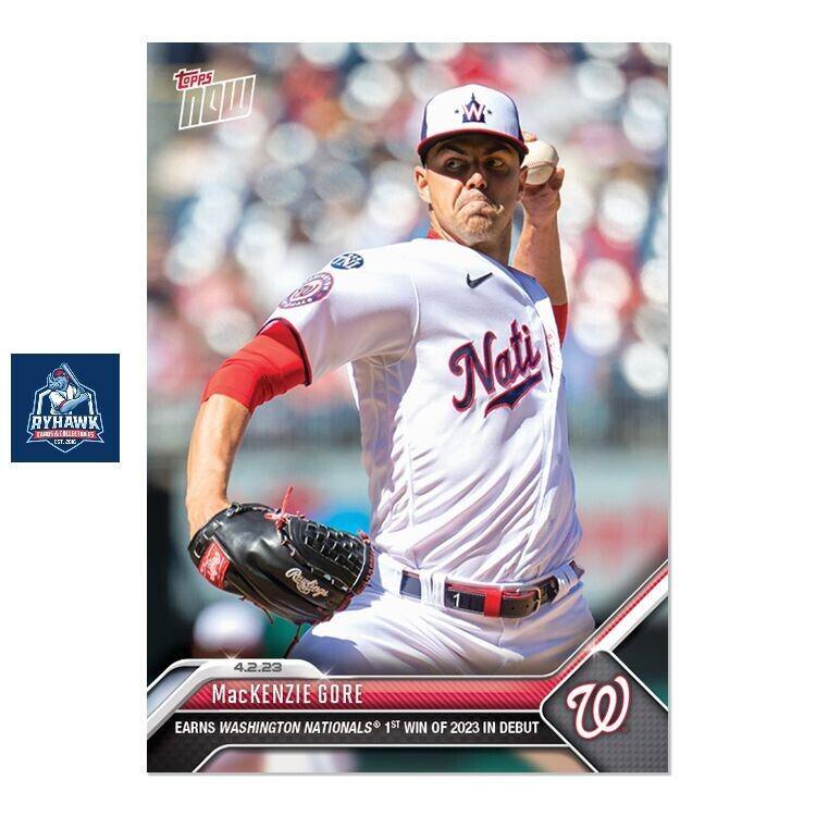 MacKenzie Gore #29 2023 Topps Now Baseball