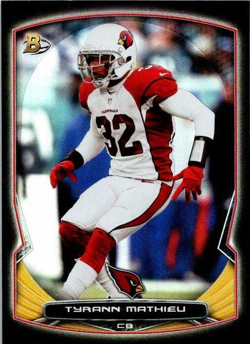 Tyrann Mathieu #3 Football Cards 2014 Bowman