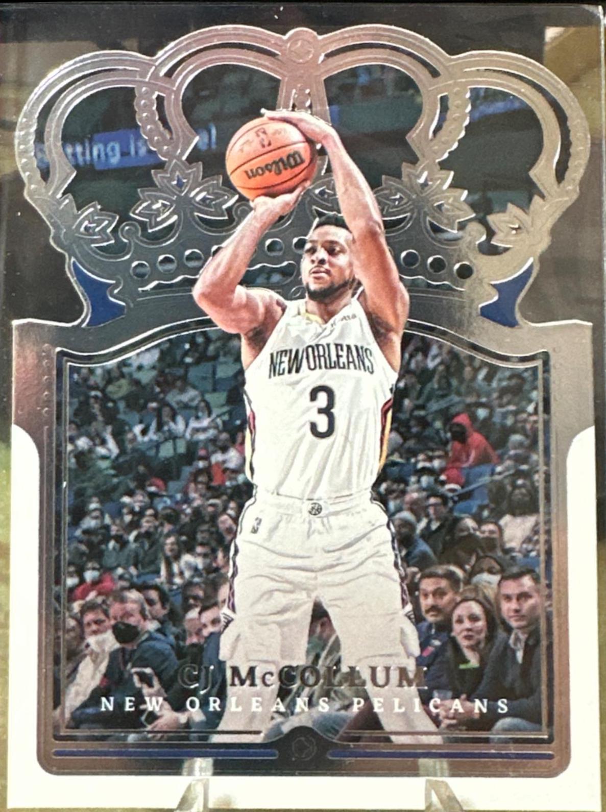 CJ McCollum #56 2021-22 Panini Crown Royale Basketball