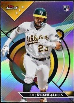 Shea Langeliers #3 Baseball Cards 2023 Topps Finest
