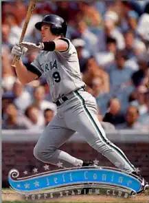 Jeff Conine #9 Baseball Cards 1997 Stadium Club