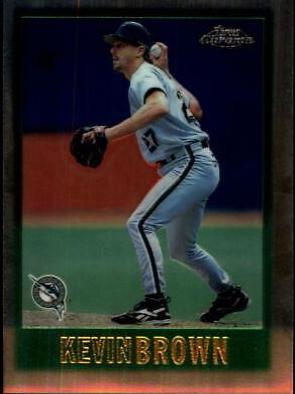 Kevin Brown #44 Baseball Cards 1997 Topps Chrome