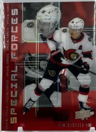 Tim Stutzle #SF-8 Hockey Cards 2023 Upper Deck Special Forces