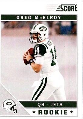 Greg McElroy #338 Football Cards 2011 Panini Score