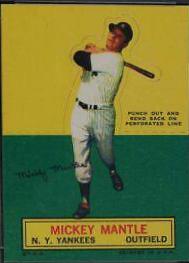 Mickey Mantle Baseball Cards 1964 Topps Stand Up